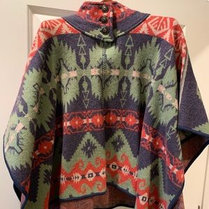 Ralph Lauren Wool Poncho